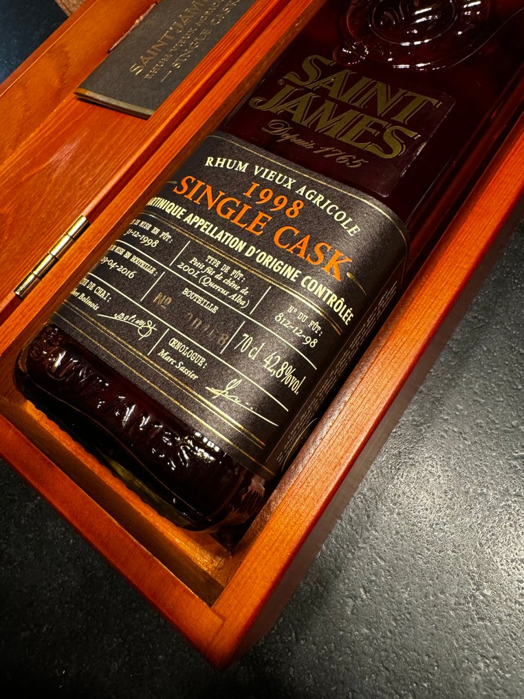 Saint James 1998 - Single Cask - 70 cl #2.2