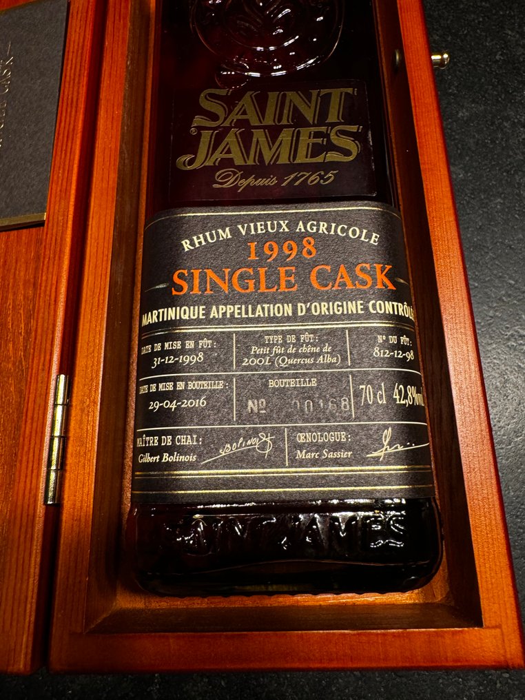 Saint James 1998 - Single Cask - 70 cl #2.1