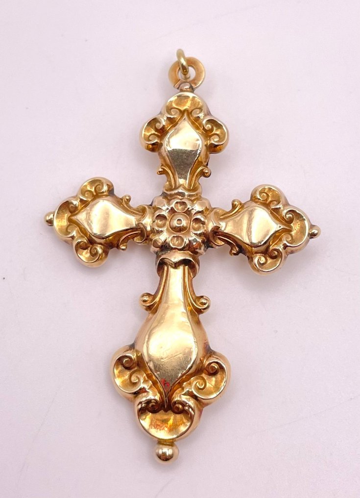 χωρίς τιμή ασφαλείας - Κρεμαστό κόσμημα Επιχρυσωμένο - Γρανάτης #3.2