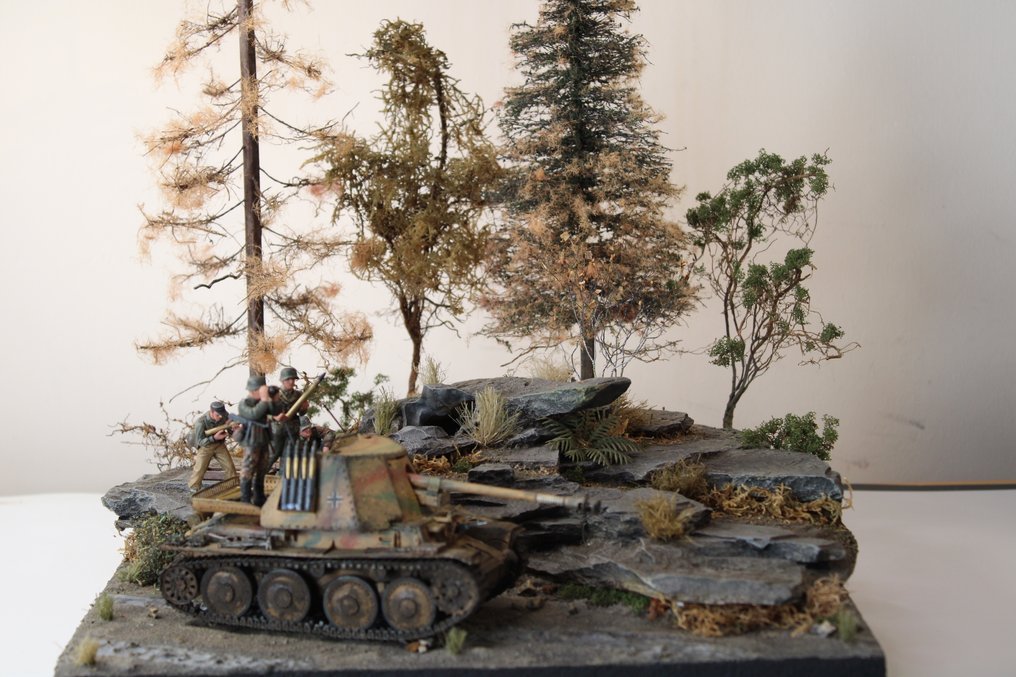 Tamiya 1:35 - Modell militärt fordon - Original Autumn War Diorama #1.1