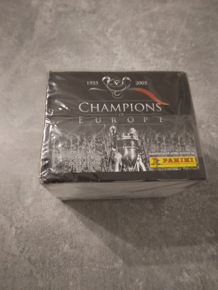 Panini - Champions of Europa 1955 to 2005 - 1 Sealed box #1.1