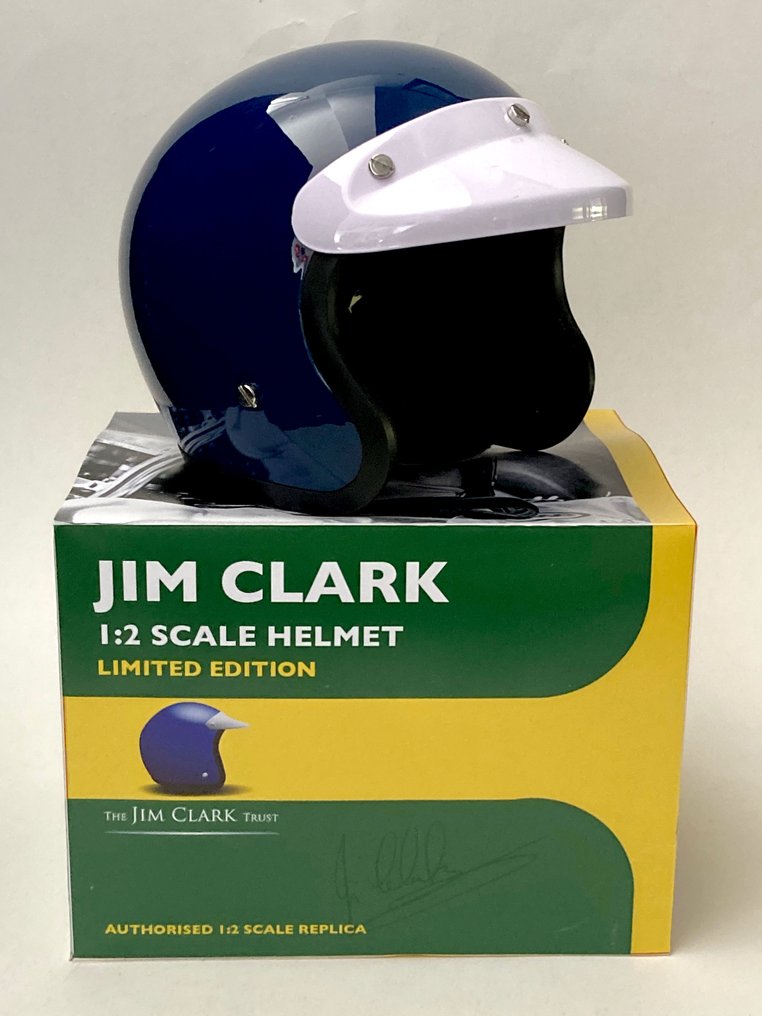 Lotus - Jim Clark - 1965 - Scale 1/2 helmet  #1.0