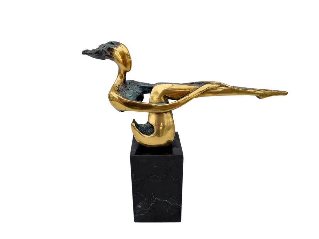 Statuetta - Elegant lady - Bronzo, Marmo #4.3