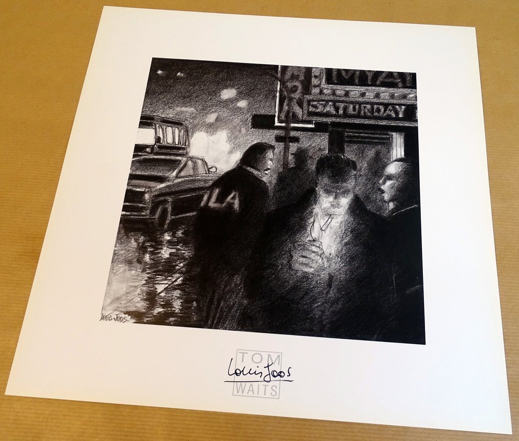 Joos, Götting et Foerster - 3 Offset Print - Tom Waits #4.3