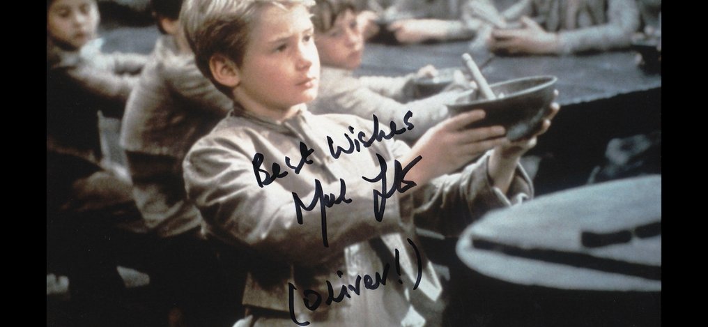Oliver! - Signed by Mark Lester (Oliver Twist) #3.2