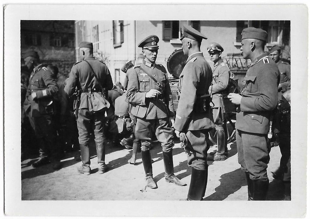 Duitse fotoset met 54 foto's waaronder bezoek Mussolini aan Duitsland - oorlogsfoto's #1.1