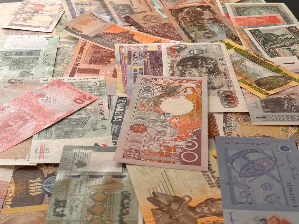 世界. - 10 x 50 different - (500 banknotes) - various dates  (沒有保留價) #2.1