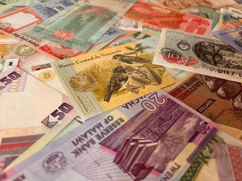 World. - 10 x 100 different - (1000 banknotes) - various dates #2.1