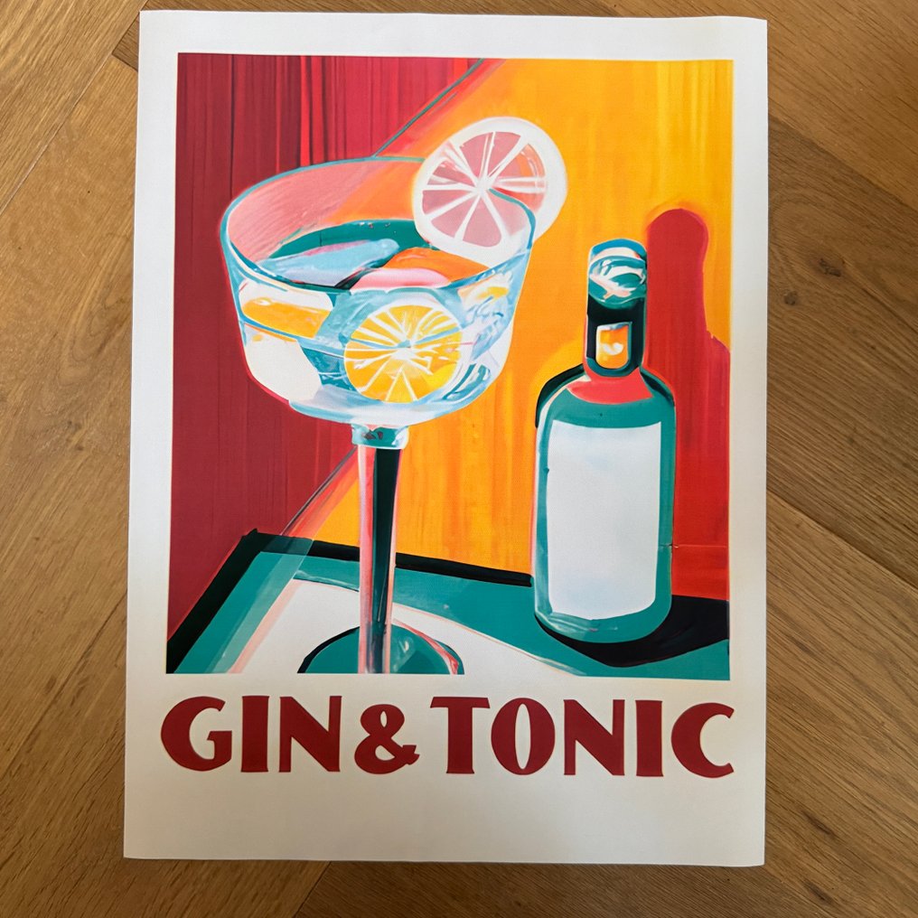 Created by British soldiers in India - Gin & Tonic Poster #1.0
