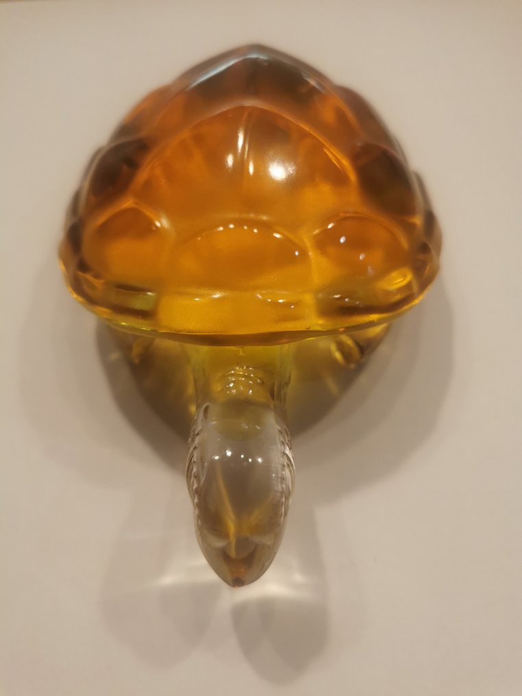 Lalique - sculptuur, Tortue Caroline - 5 cm - Kristal - 1950 #2.1