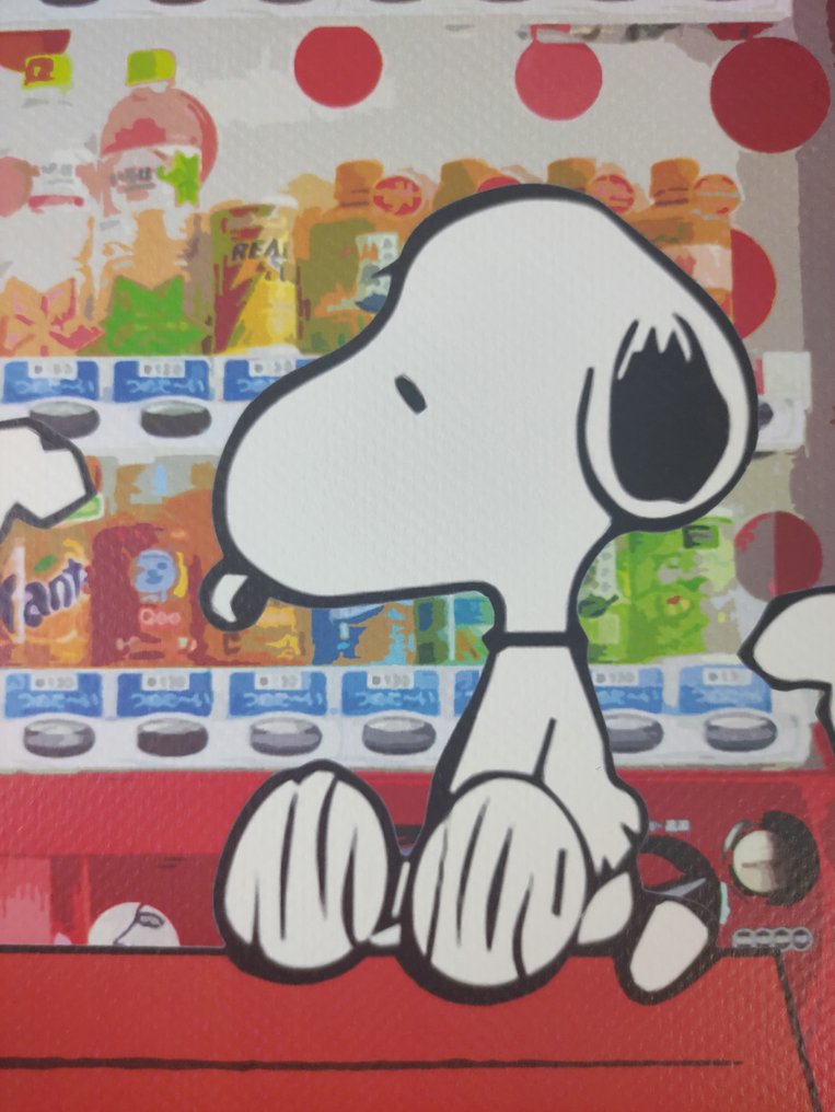 DEATH NYC - Limited edition of 100 art posters worldwide SNOOPY SNOOPY   Vending Machine - 2020 r. #1.2