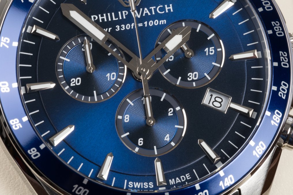 Philip Watch - Blaze Sport - Chronograph & Date - Sea blue - Swiss Made - Men - 2025 #3.2