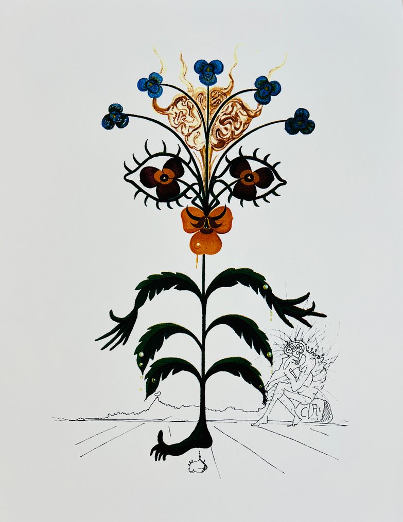 Salvador Dali (1904-1989) - La Pensée #1.0
