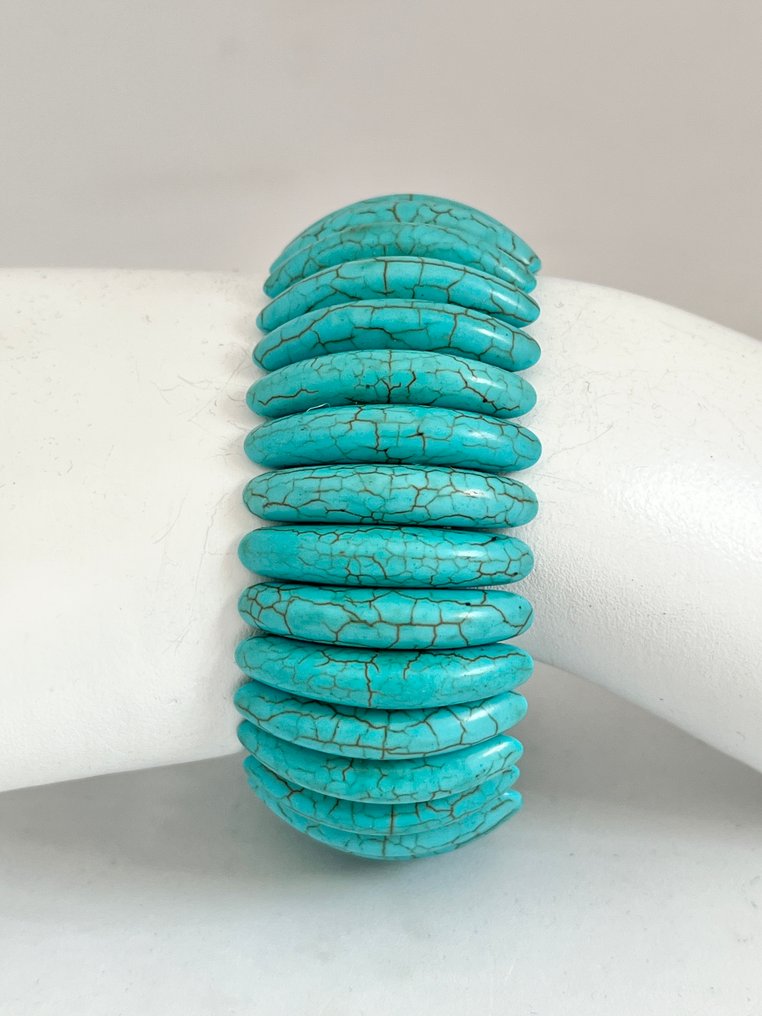 绿松石胡莱石 臂章- 63 g #3.2