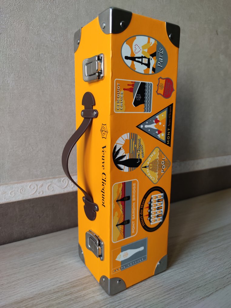 Champagne Veuve Clicquot - Samppanjan jäähdytin - kartonki ja metalli - Valisemette #1.0