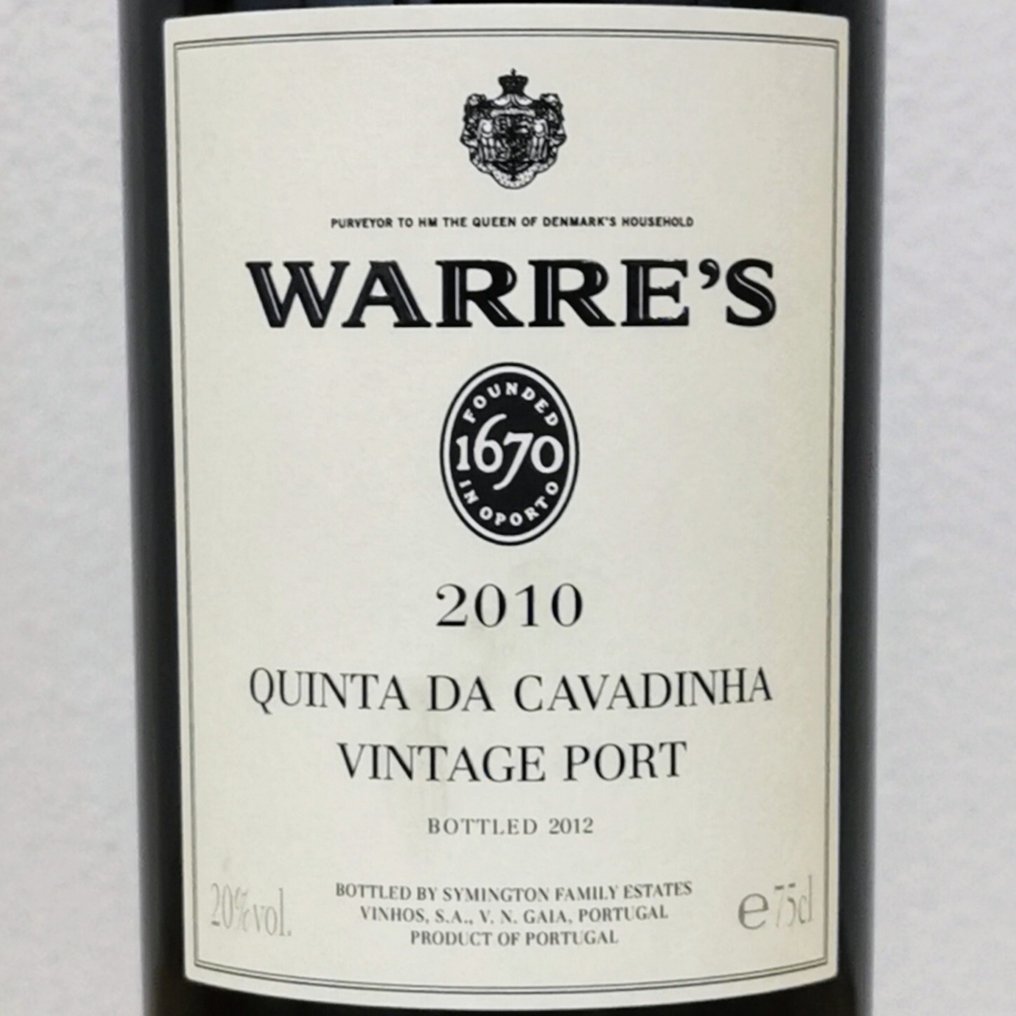 2010 Warre's Quinta da Cavadinha - Vintage Port -  Porto  - 3 Bottles (0.75L) #3.2