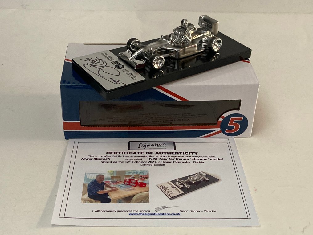 Williams - British Grand Prix - Nigel Mansell - 1991 - Auto in scala 1:43  #1.0