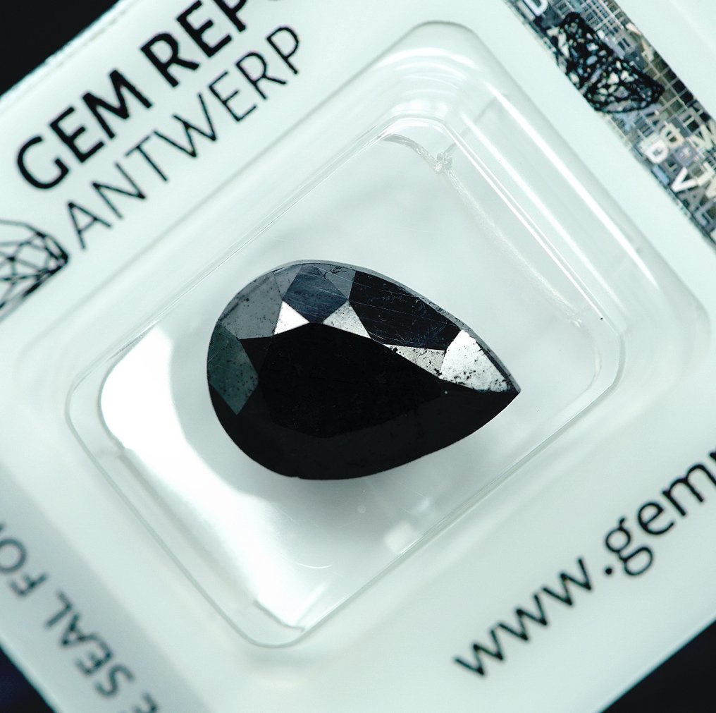 1 pcs Διαμάντι  (Επεξεργασμένου χρώματος)  - 7.16 ct - Δεν προσδιορίζεται στην εργαστηριακή έκθεση - Gem Report Antwerp (GRA) #1.0