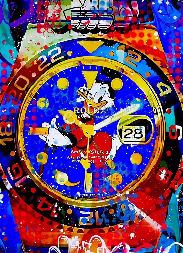 Moabit - Super Street Uncle Scrooge VS Rolex , Neon XL #1.0