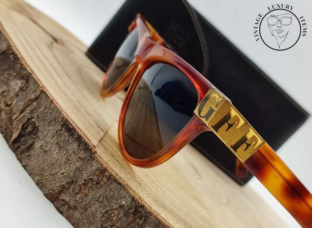 Gianfranco Ferre - GFF 46S Ultra Raro Vintage Tortoise 100% Genuine - Solbriller #4.3