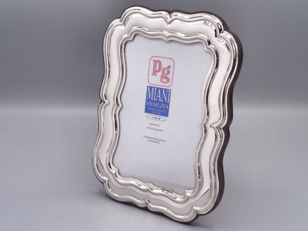 PG-Miani Argenteria - Picture frame - .925 silver - Settecento 10x15 #1.0