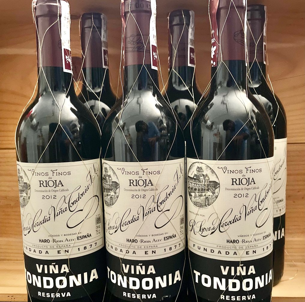2012 R. López de Heredia, Viña Tondonia - 拉里奧哈 Reserva - 6 瓶 (0.75L) #1.0
