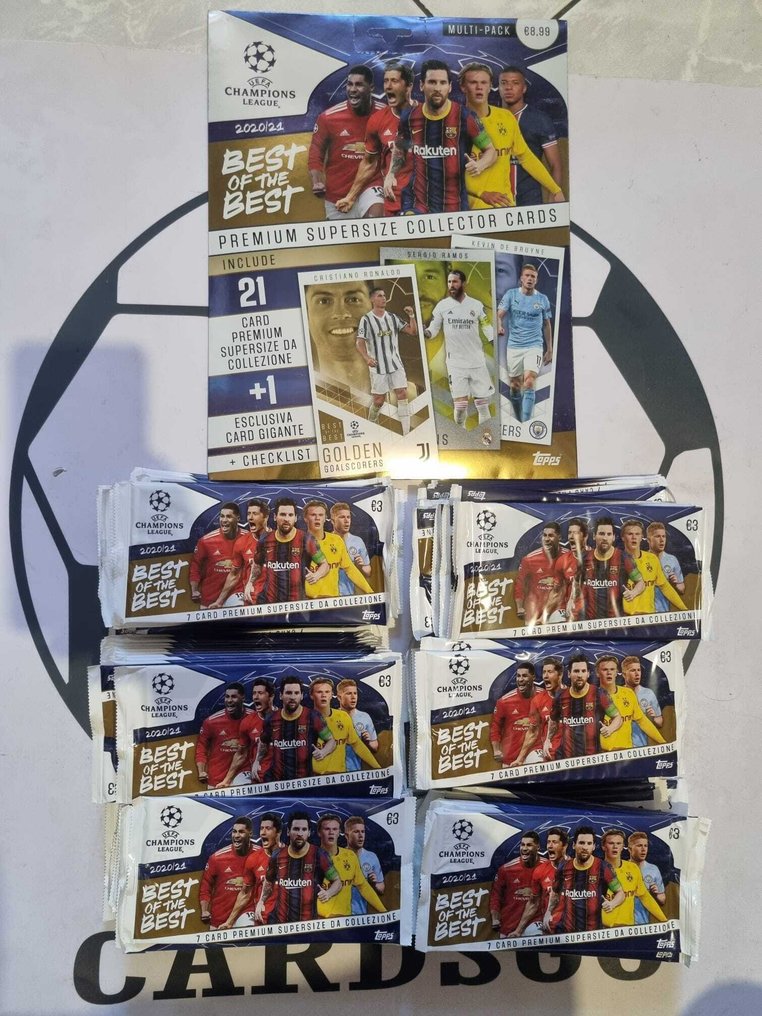 Topps - Champions League 2020/21 - Best of the Best - Multipack + 80 sealed Pack #1.1