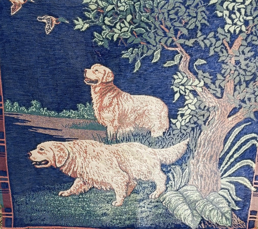 Tapestry 180 cm 120 cm the hunt Catawiki