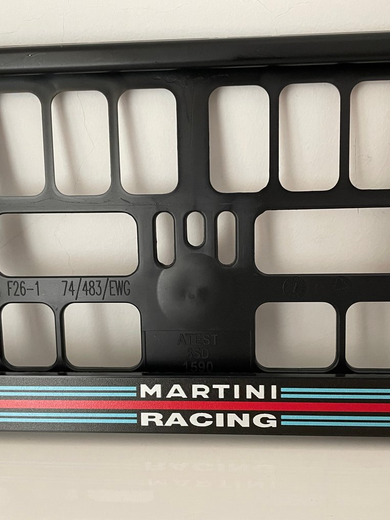 保时捷车牌架 - Martini Racing - Porsche - NO ENVIO A CANARIAS #1.0