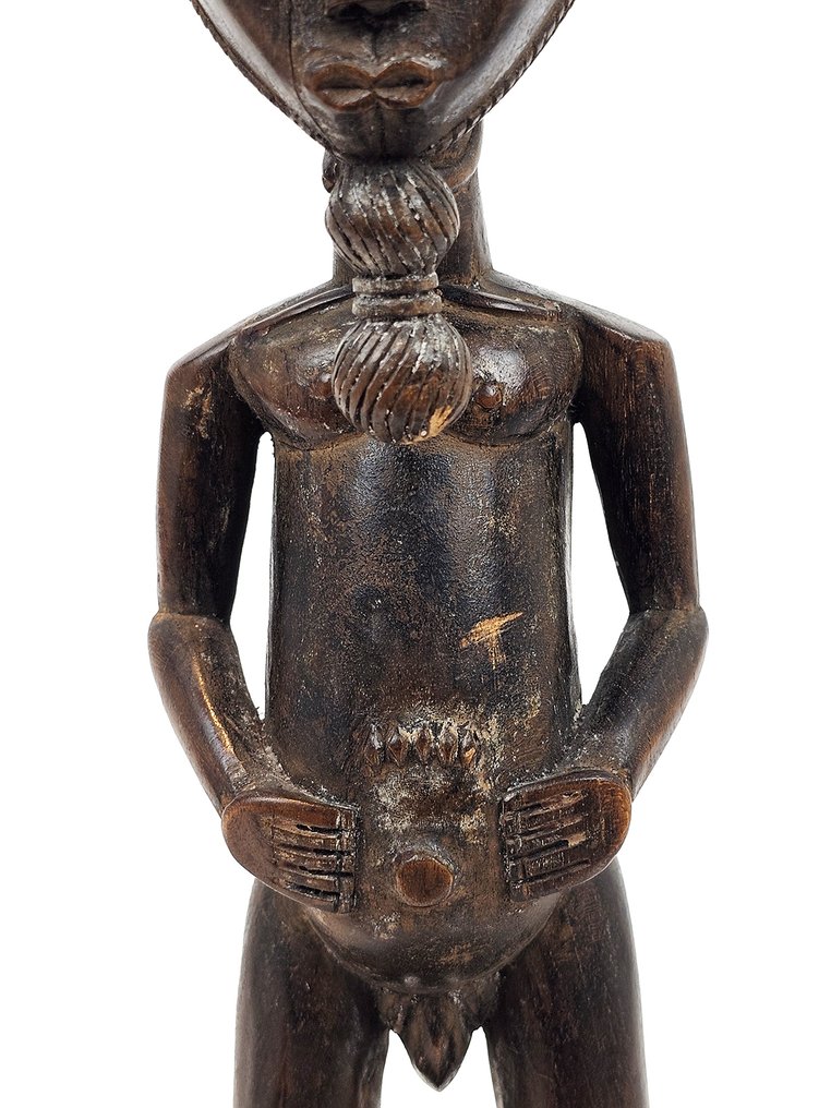 Exceptional Baule Male Figure - Statuetta - Baule - Costa d’Avorio #2.1