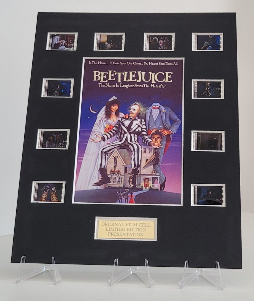 Beetlejuice - Framed Film Cell Display with COA #1.1