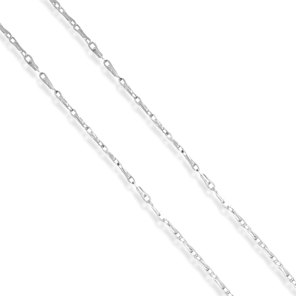 Nincs minimálár - Zancan - Nyaklánc medállal - 18 kt. Fehér arany -  0.09ct. tw. Ónix - Gyémánt #4.3