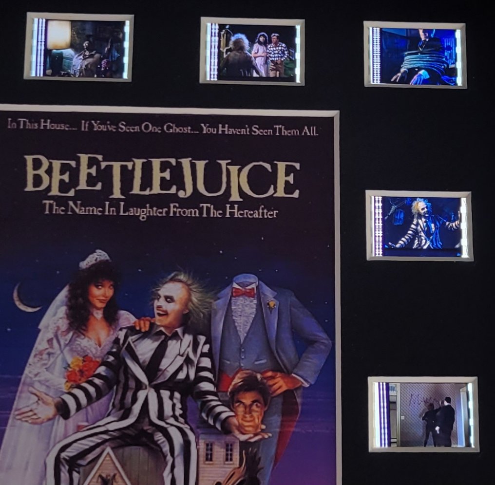 Beetlejuice - Framed Film Cell Display with COA #2.1