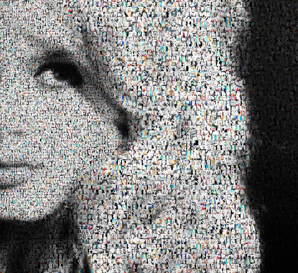 David Law (1967) - Crypto Brigitte Bardot III - Format XL 50x75 #2.1