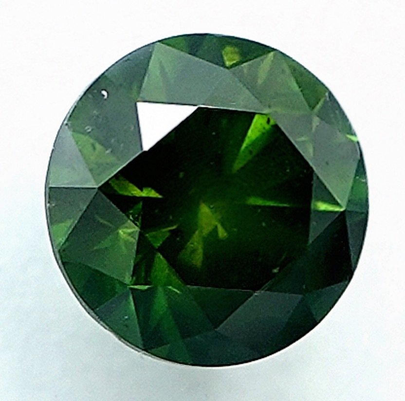 1 pcs 钻石 (经彩色处理) - 0.65 ct - I1 内含一级 - 国际宝石研究院(IGI) #1.0