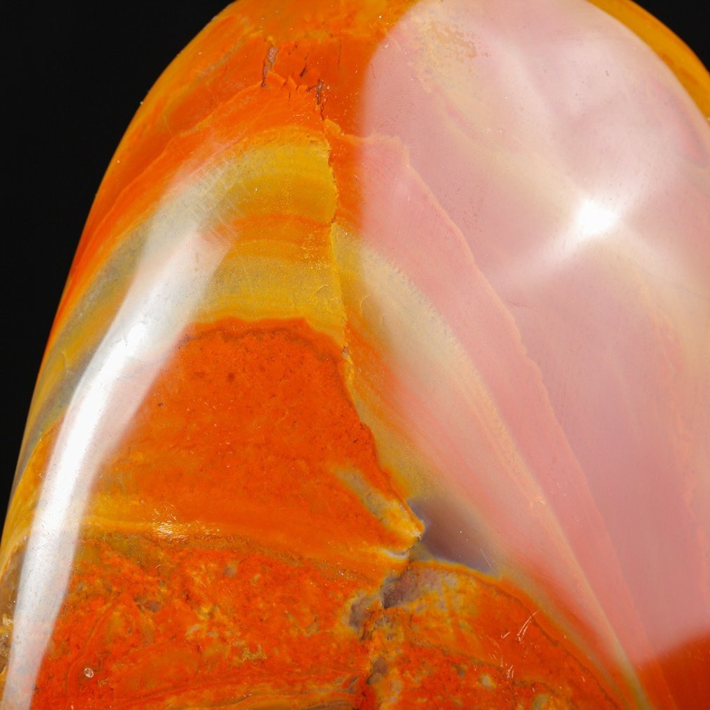 Nice Red Jasper - Polycrome Desert Jasper - Polish Free Form Natural Jasper - Altura: 250 mm - Ancho: 200 mm- 6256 g #3.2