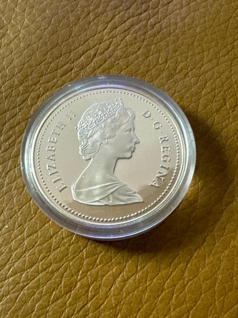 Canadá. 1 Dollar 1988 Eisenwerke St. Maurice 23,32g  (Sem preço de reserva) #1.0