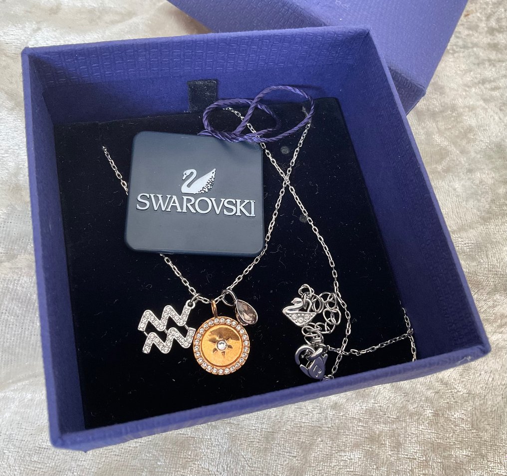 Aquarius necklace swarovski on sale