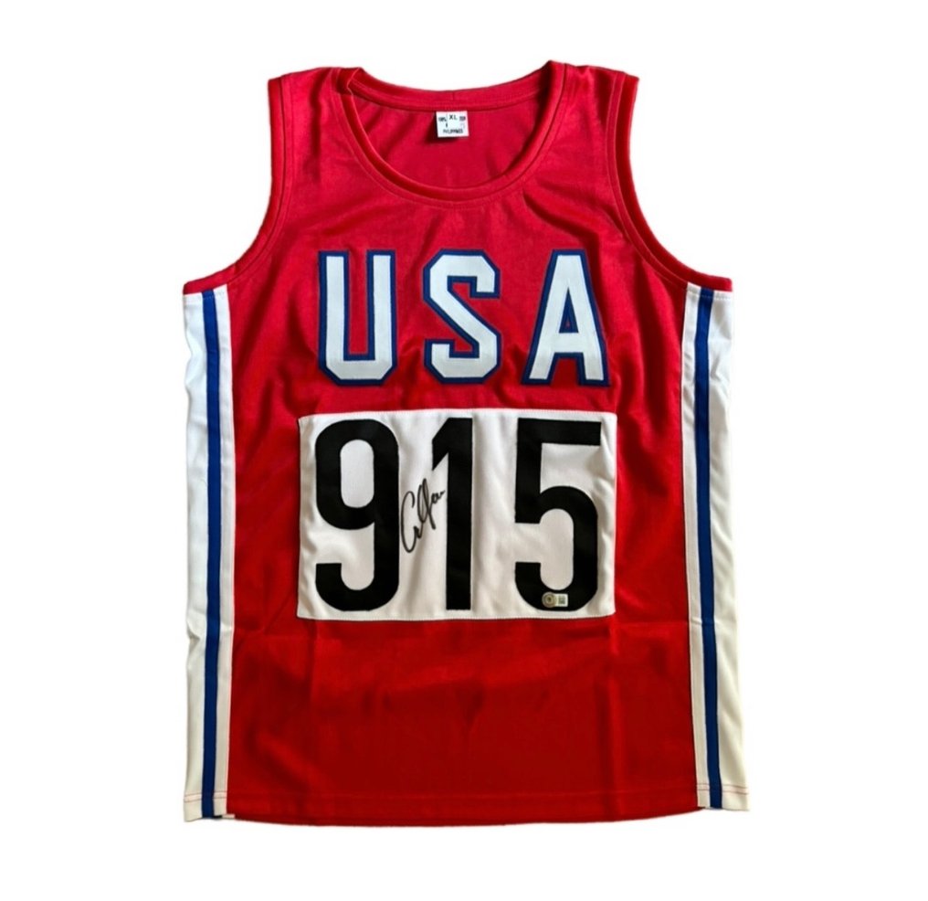 卡尔·刘易斯 - 复古运动衫  #1.0