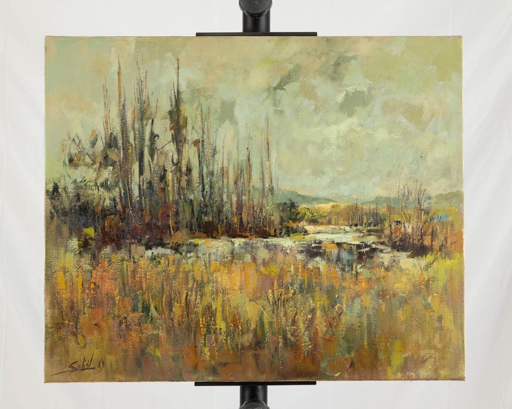 Jacques Sokol (1933-2023) - Paysage automnal #1.0