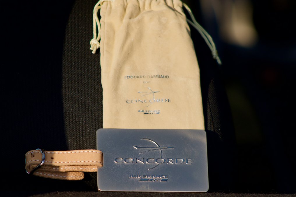 Edouard Rambaud - Concorde / Air France Etichetă de bagaje de lux - 2000-2010 #4.3