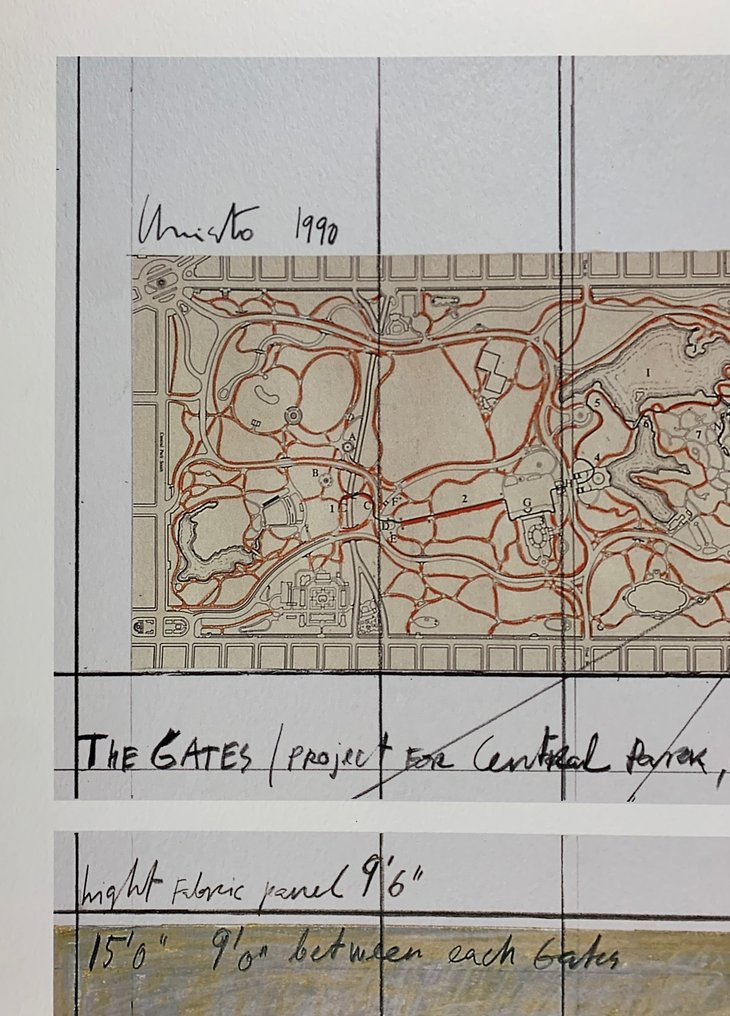 Christo (1935-2020) after - The Gates I, 1990 #2.1