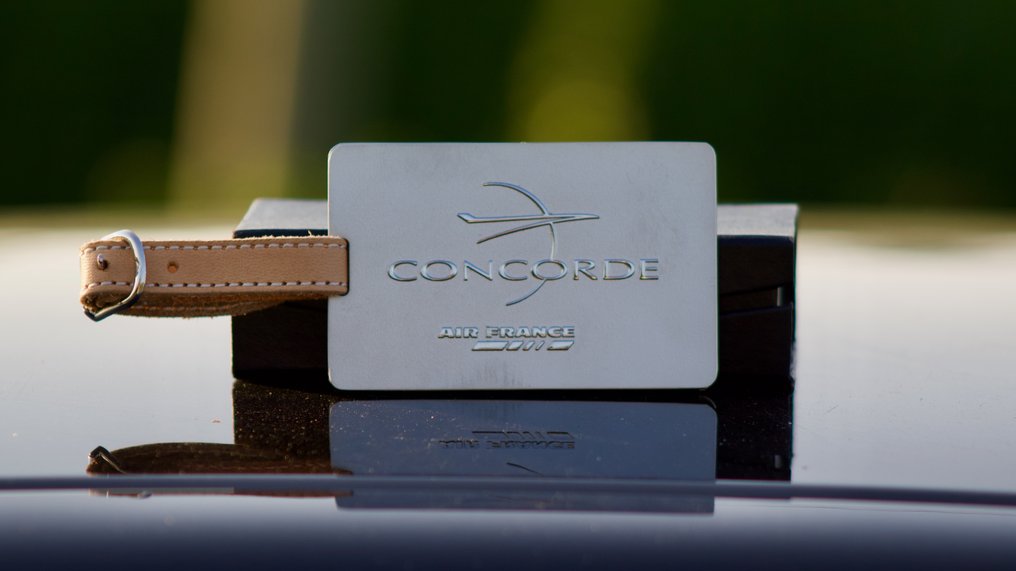 Edouard Rambaud - Concorde / Air France Etichetă de bagaje de lux - 2000-2010 #3.2
