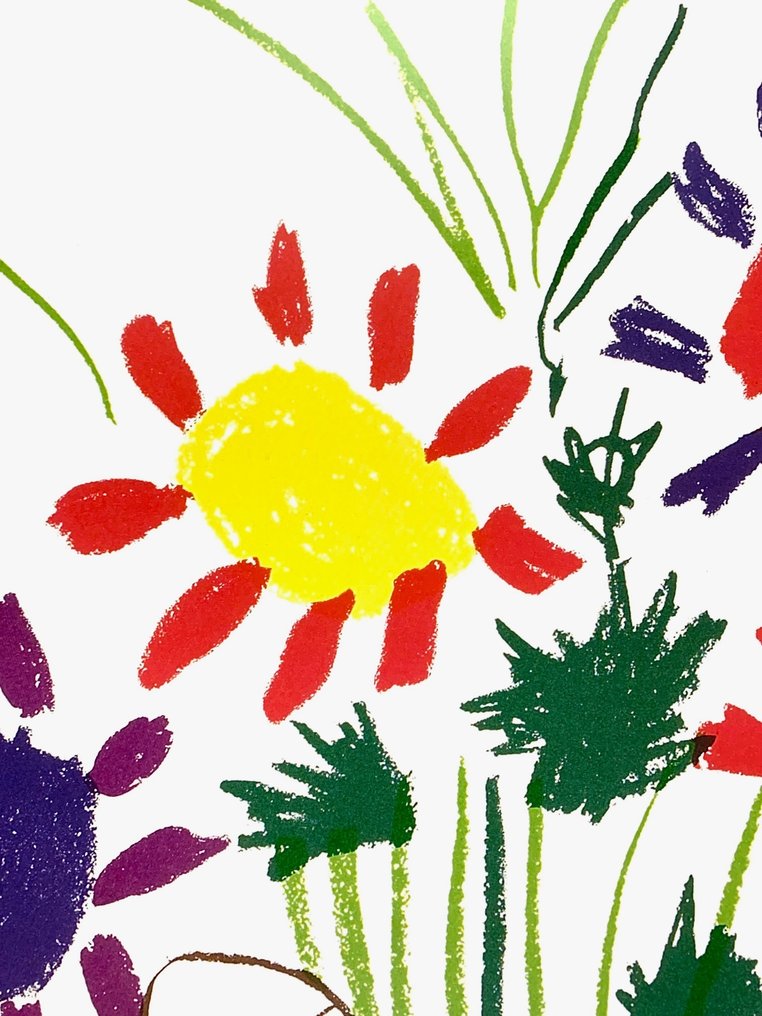 Pablo Picasso (1881-1973) (after) - Bouquet, 1958 #4.3