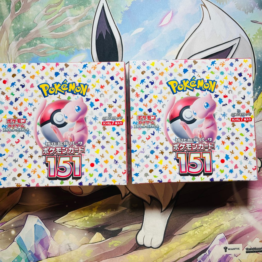 Pokémon -2x 151 Booster Box - SV2a - Factory Sealed #1.1