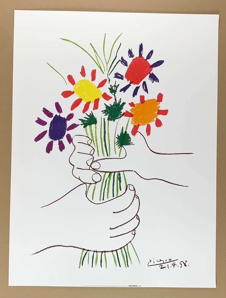 Pablo Picasso (1881-1973) (after) - Bouquet, 1958 #1.0