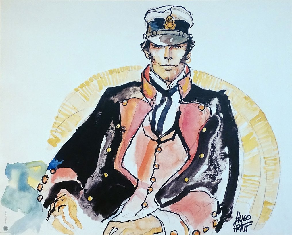 Pratt, Hugo - 1 Offset Print - Corto Maltese - La Ballade de la mer salée - 2017 #1.0