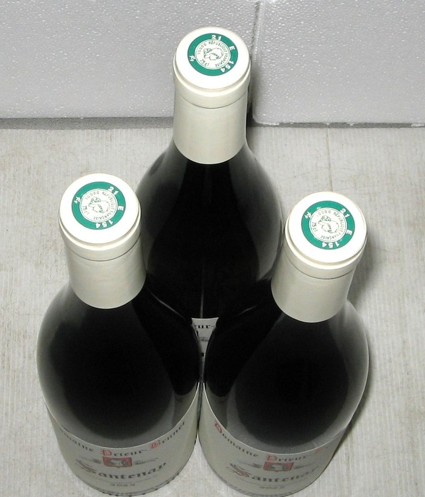 2022 Domaine Prieur-Brunet (White) - Santenay - 3 Flaskor (0,75L) #2.1