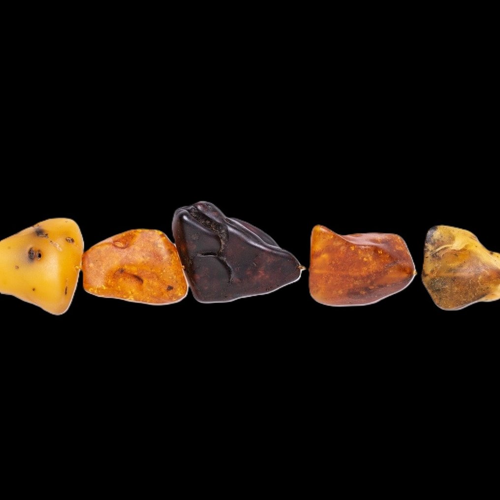 独家波罗的海琥珀项链 - 琥珀 - Top Quality Natural Amber - 710 mm - 35 mm #2.1