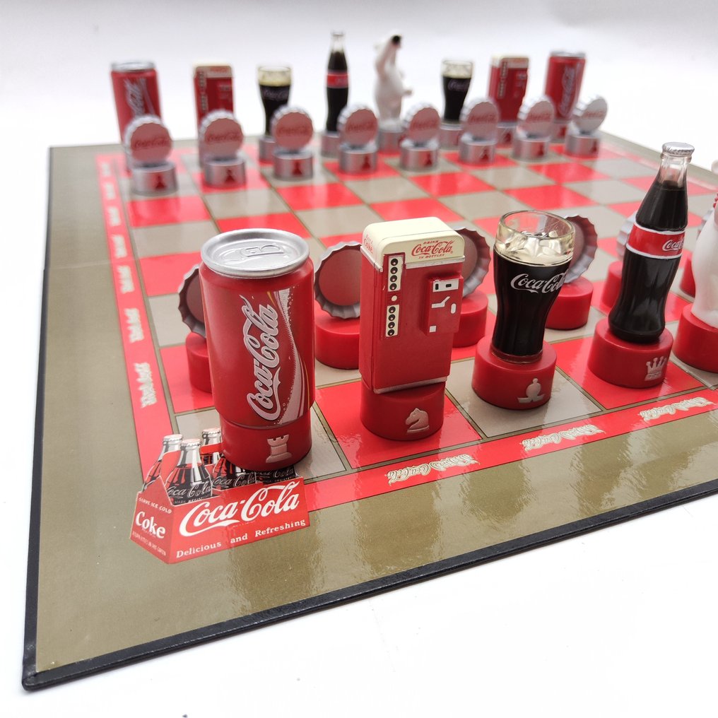 Coca Cola - POS (salgsstedsannonseringsobjekt) - Coca Cola sjakkspill #2.1
